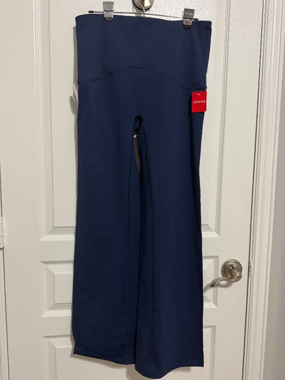 NWT Spanx Booty Boost Flare Yoga Pants Midnight Navy 1X 50243R